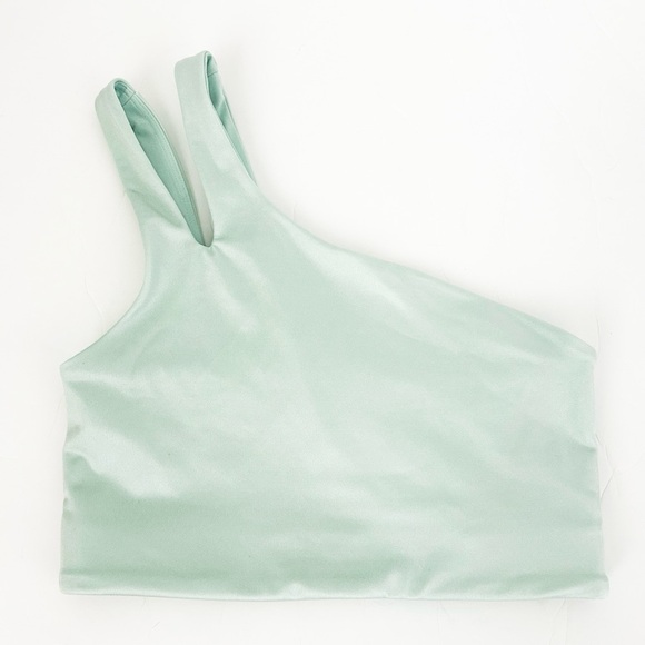 Fabletics Asymmetrical Double Strap MIdi Sports Bra Size Small - Picture 3 of 4